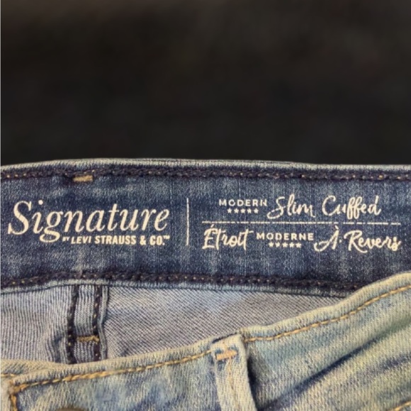 Signature Levi’s vintage boyfriend jeans size medium - Picture 4 of 4